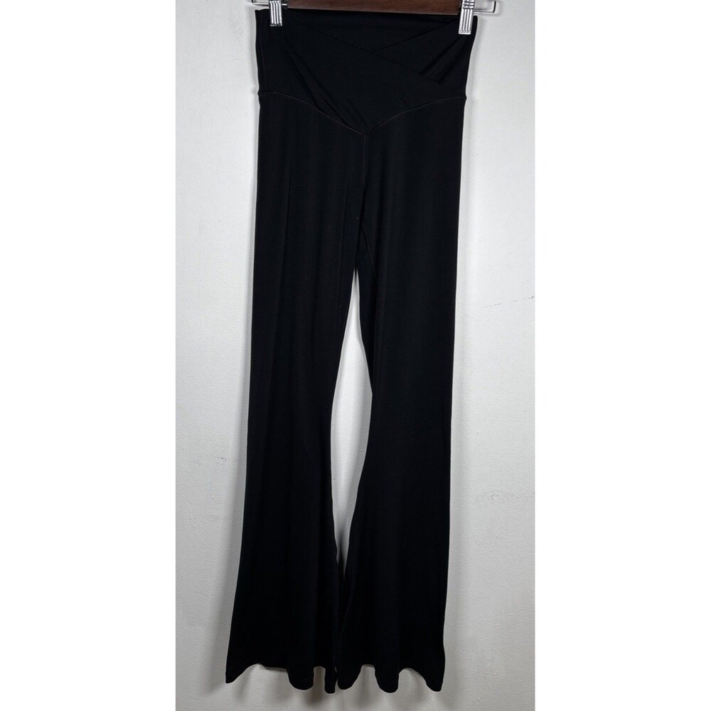 Aerie Offline Real Me Super Flare Hi Rise Yoga Athleisure leggings Black size M